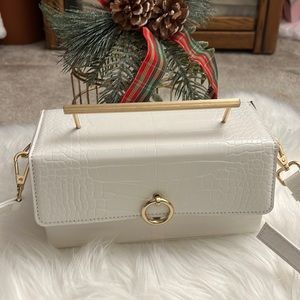 Top shop white cross body